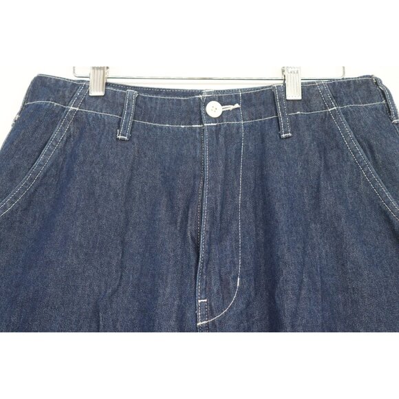 Edwin Medium Denim Baggy Pants With Multiple Pockets & Relaxed Fit - Picture 7 of 16